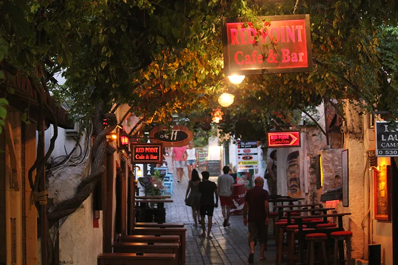 Explore Kaş Old Town at Night