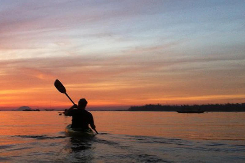 Kayak at Sunrise on Kaş Bay